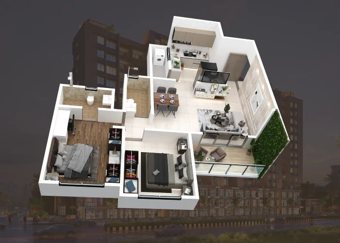 interior - 2BHK (1)