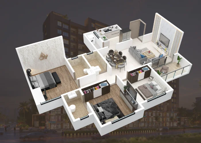 interior - 3BHK
